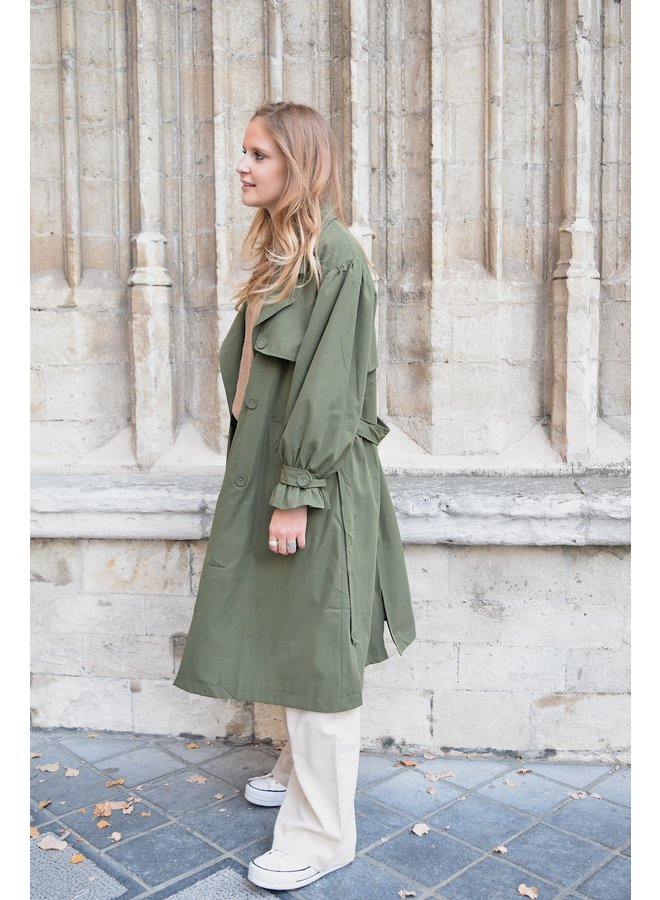 OLIMPO COAT KHAKI