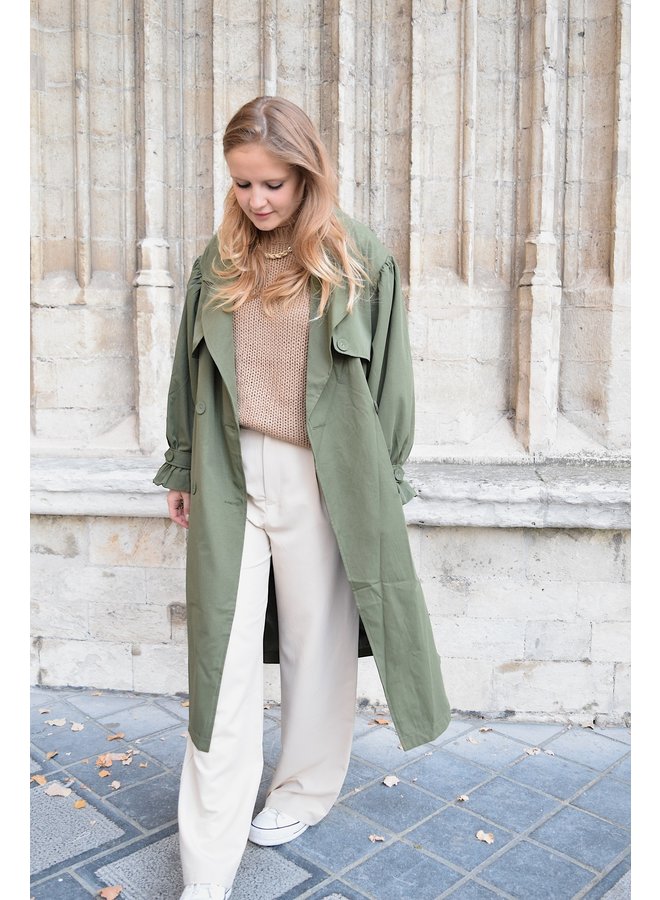 OLIMPO COAT KHAKI