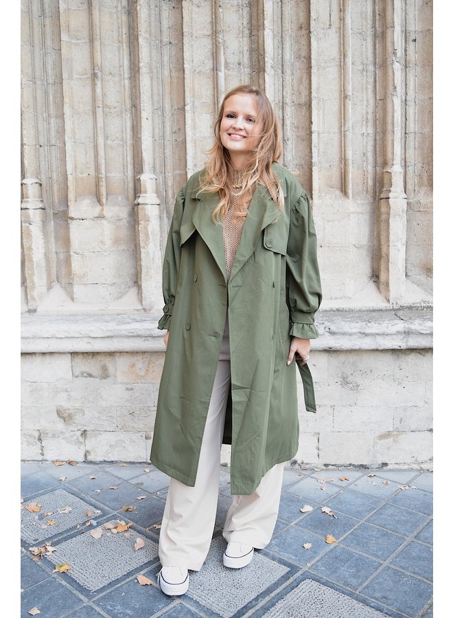 OLIMPO COAT KHAKI