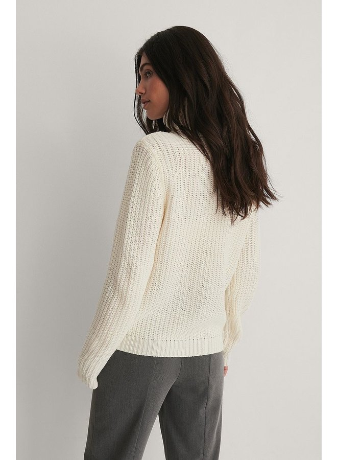 TINELLE ROLLNECK KNIT - BEIGE