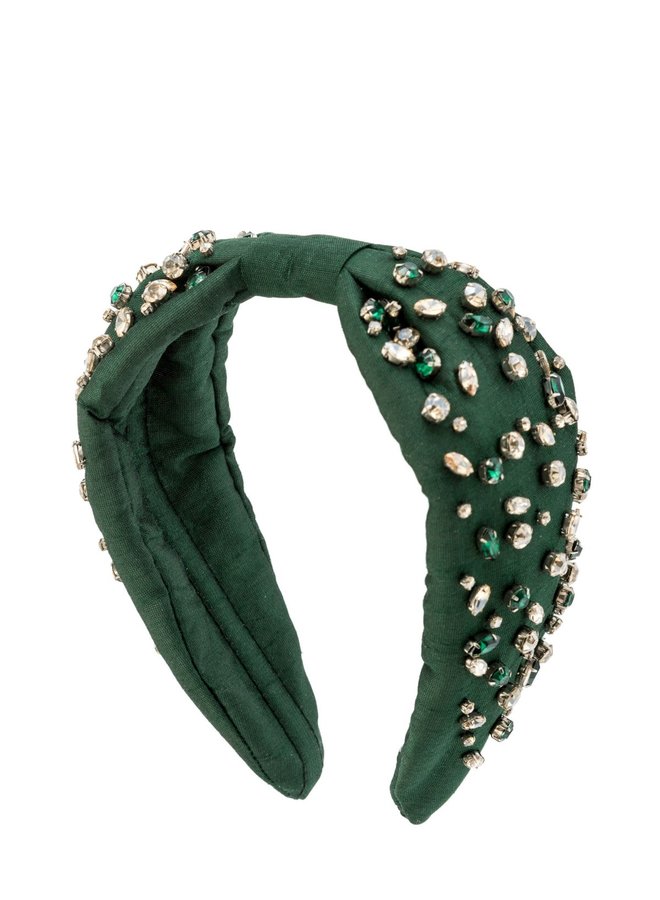 QUEEN HEAD BAND - GREEN