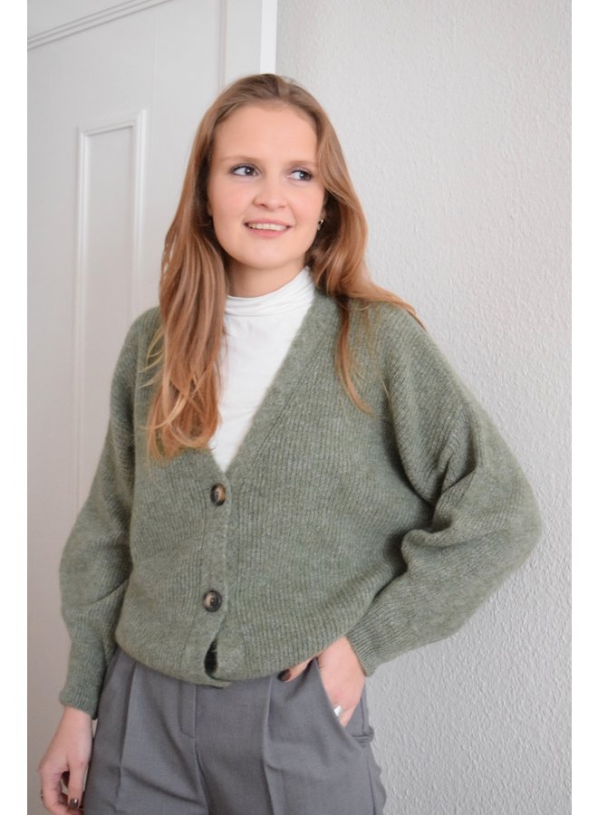 LUNA CARDIGAN KHAKI