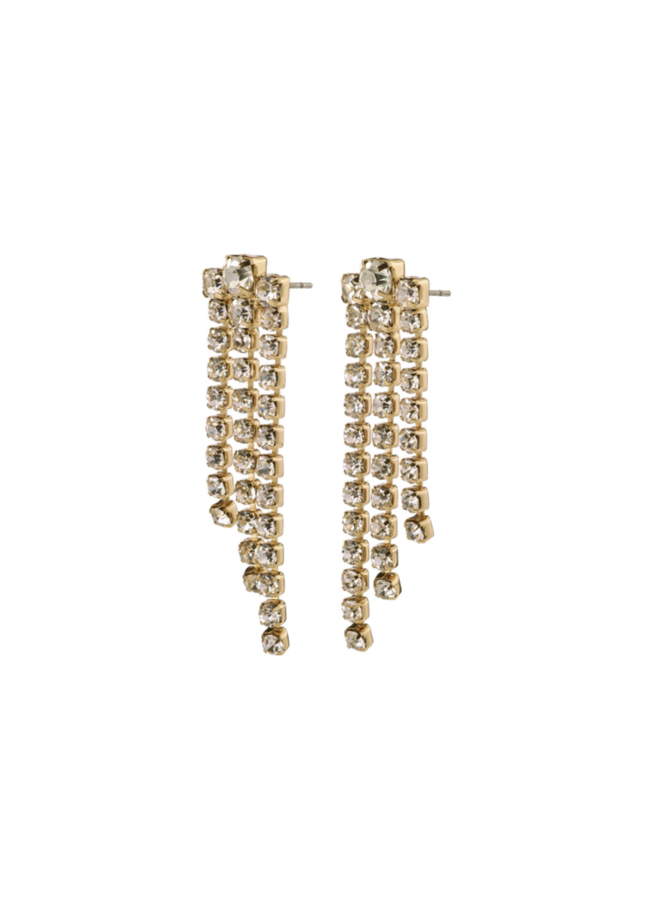 PETRA GOLD PLATED EARRINGS