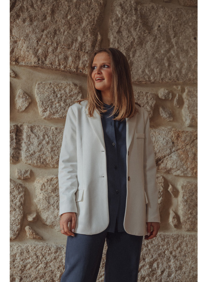 JOSEPHINE BLAZER WHITE