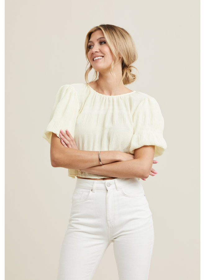 TILDA OPEN BACK BLOUSE