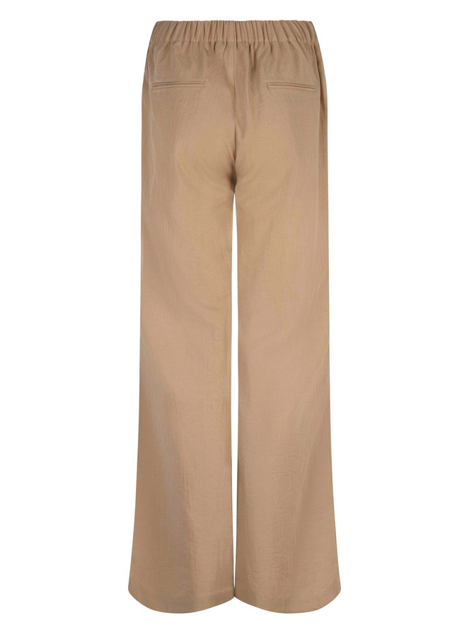 PANTS AMILI DARK BEIGE