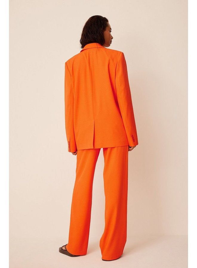 SUIT TROUSERS ORANGE