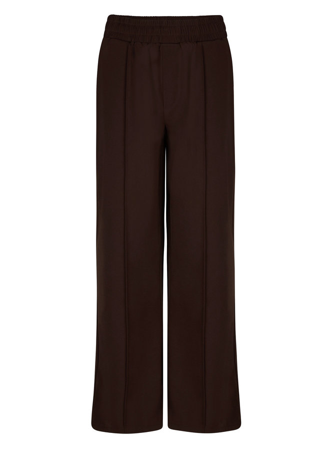 PANTS META DARK BROWN