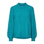 YASELNA KNIT PULLOVER VIRIDIAN GREEN