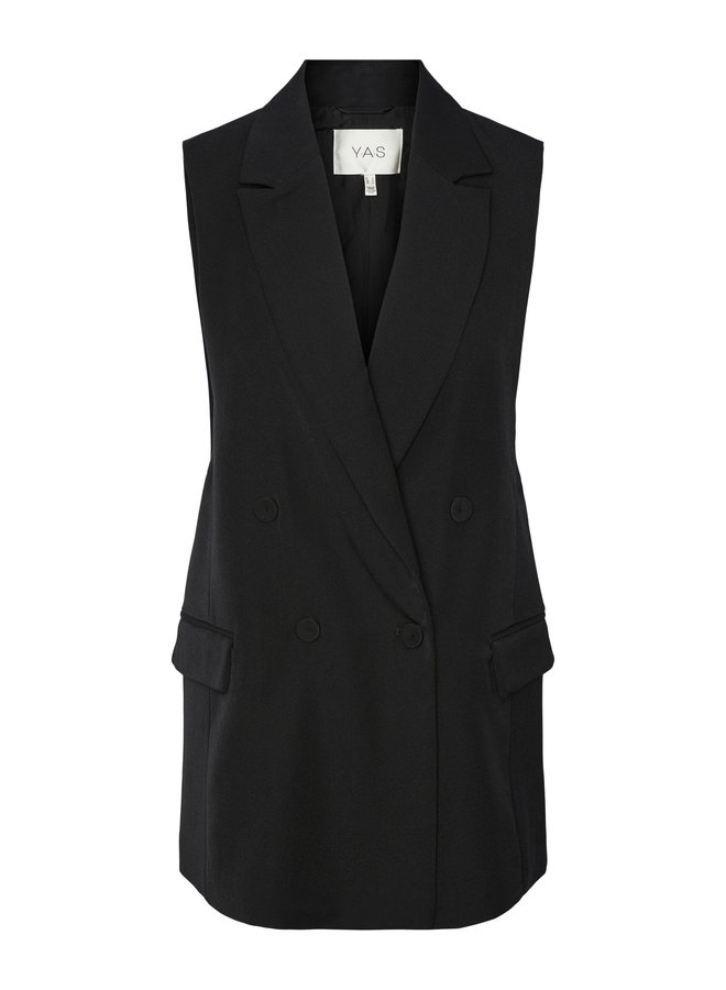 YASLOUI WAISTCOAT BLACK