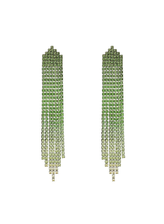 SPARKLING EARRING GREEN