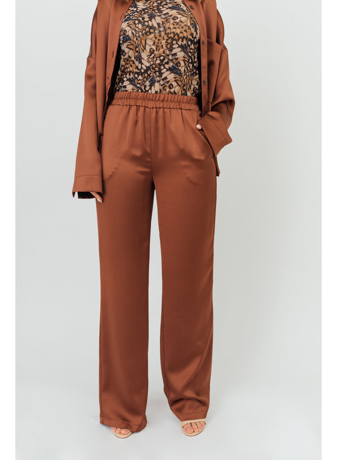 JAE-LEE TROUSERS CINNAMON BROWN