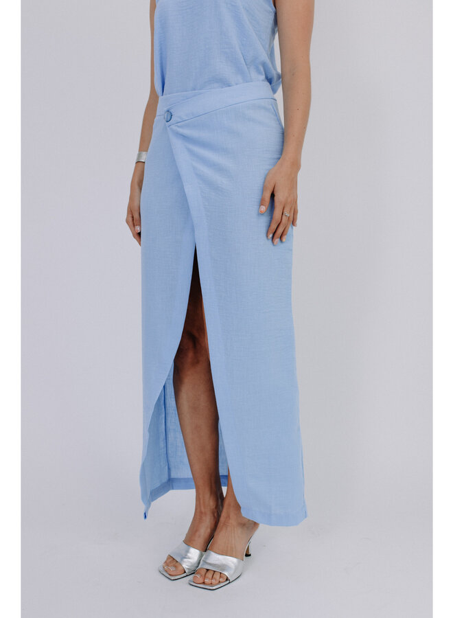 LIPA MAXI SKIRT BABY BLUE