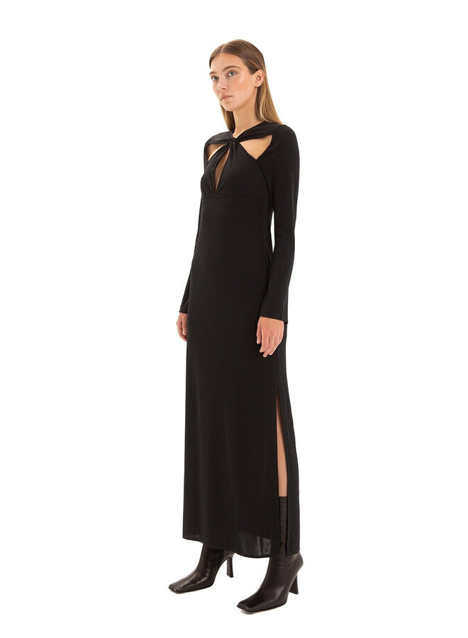 ALEXANDRA BLACK STRETCH DRESS