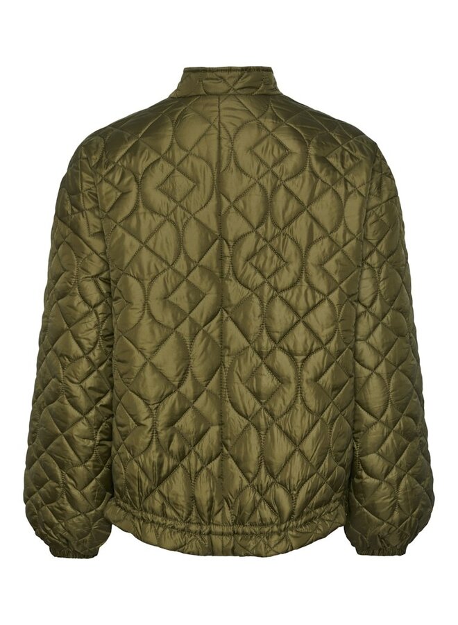 YASGISINA BOMBER JACKET KHAKI - LE TREND