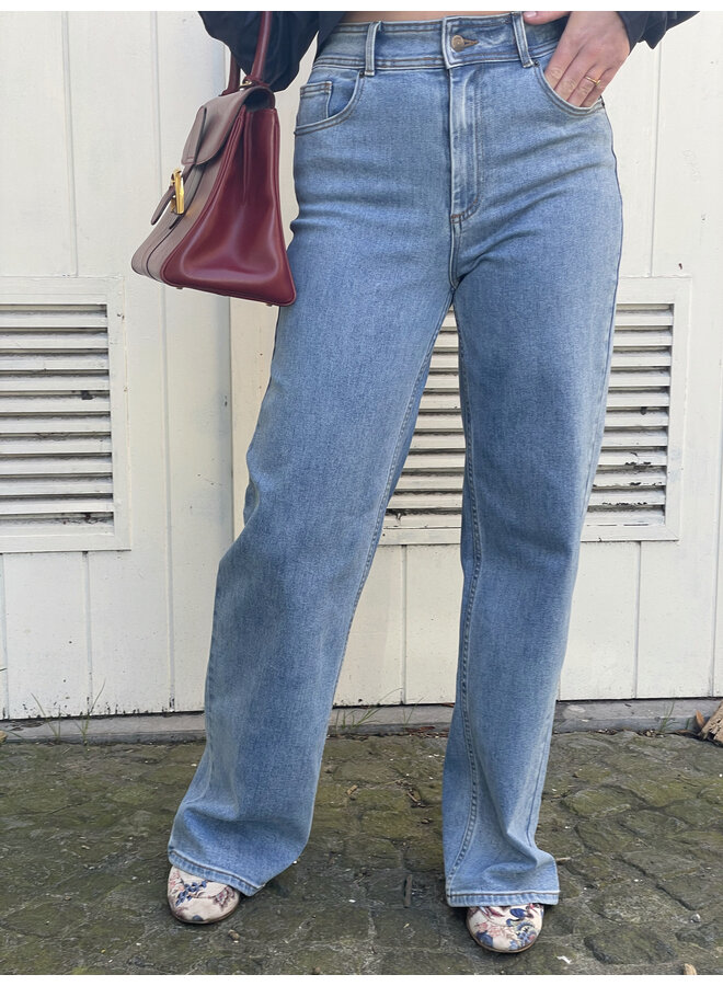 YASDOLMA HW JEANS DENIM BLUE