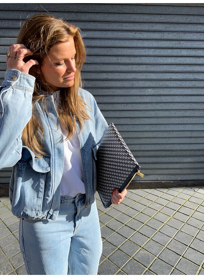 LUISANA DENIM BOMBER