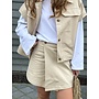 TRENCH SKIRT MINI