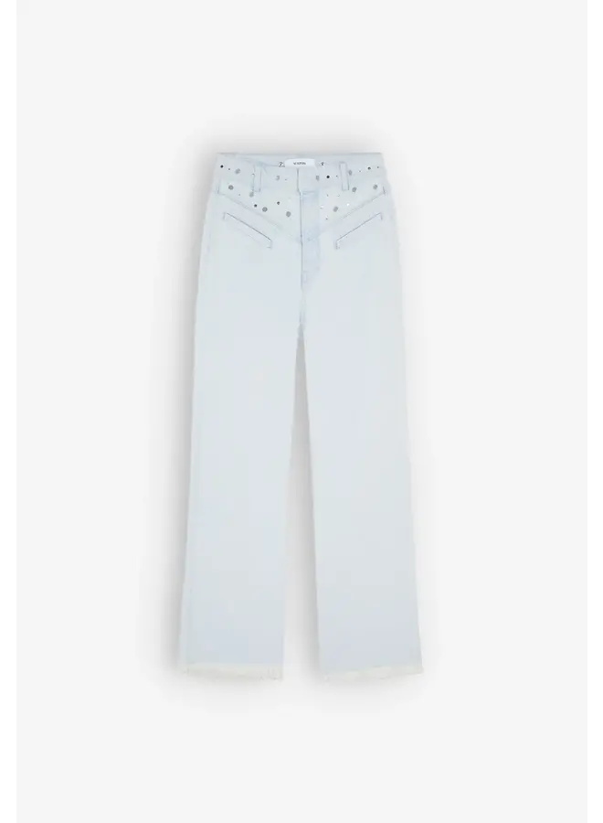 STUDS CULOTTE DENIM