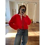 ALFIE CARDIGAN RED