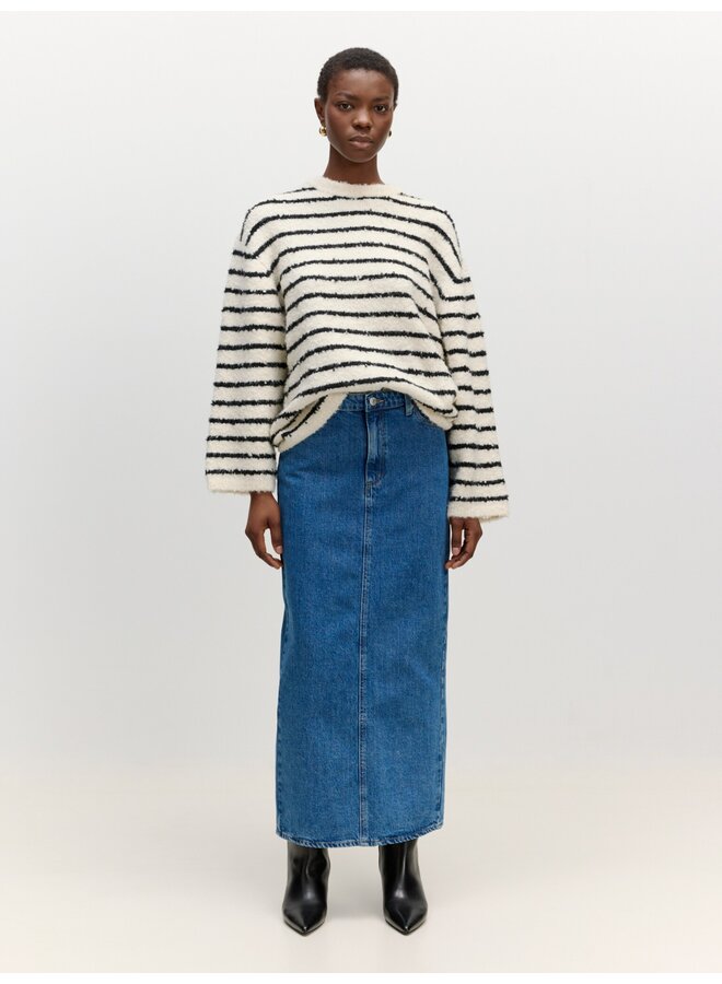 SURI SKIRT MID DARK BLUE