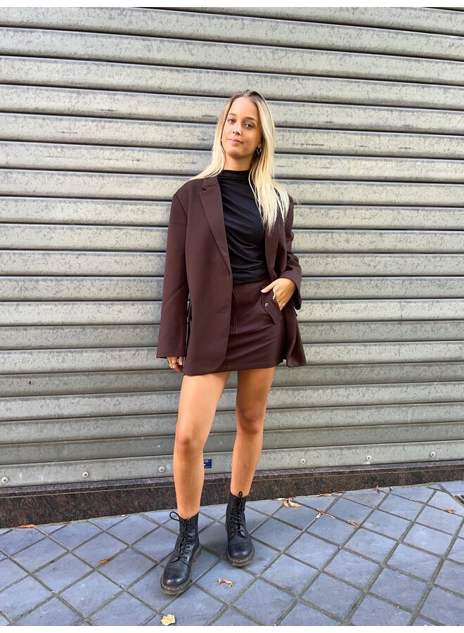 JOSEPHINE SKIRT JAVA BROWN