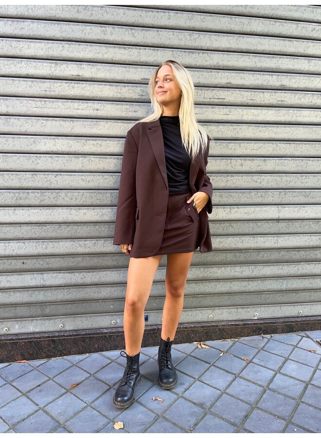 JOSEPHINE SKIRT JAVA BROWN