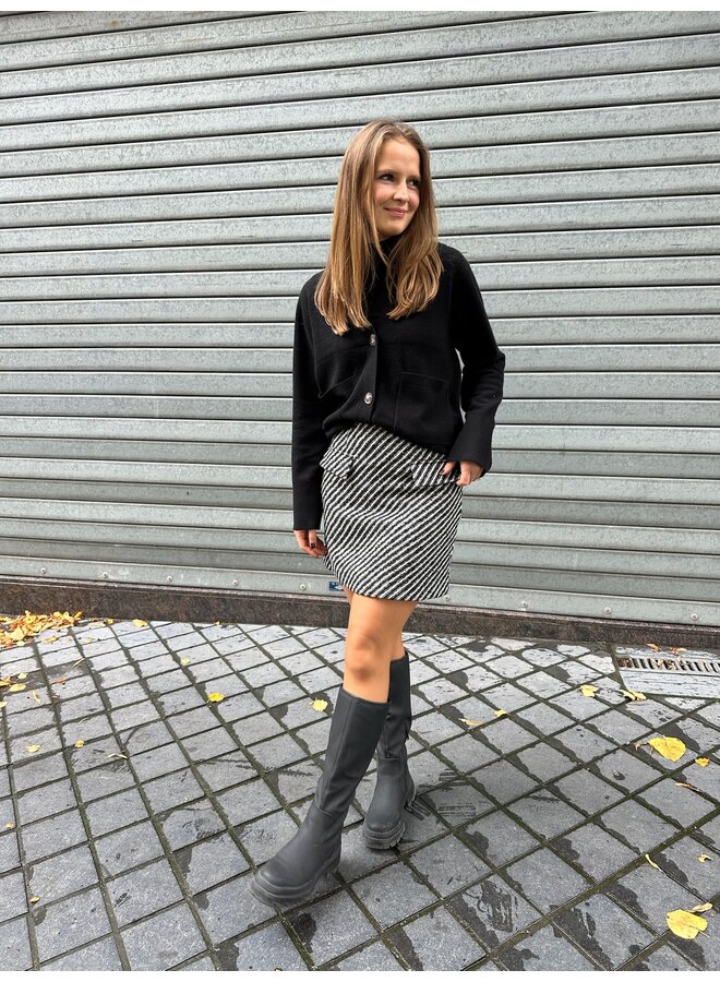 YASEMILIE CARDIGAN BLACK