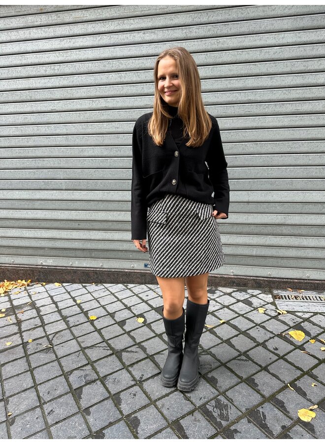 YASEMILIE CARDIGAN BLACK