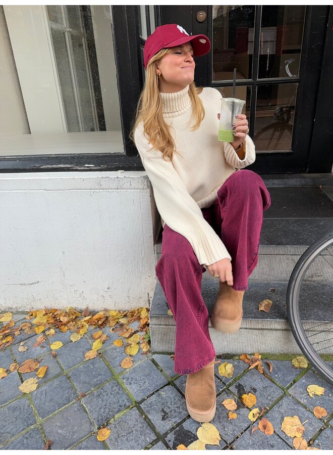 EIREEN OVERSIZED JUMPER ECRU