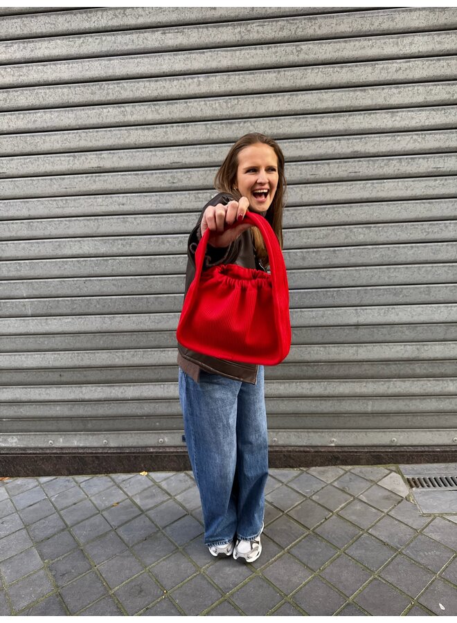 SPORTY ELEGANCE BAG RED