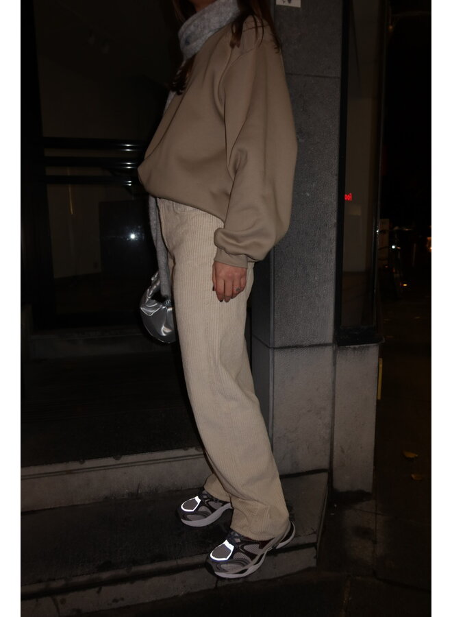 COBAINCC CORDUROY JEANS OFF WHITE