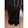 ADNA FEATHER PANT BLACK