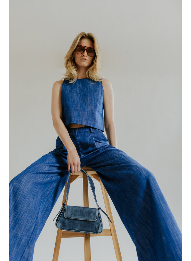AMALIA TROUSERS COBALT BLUE