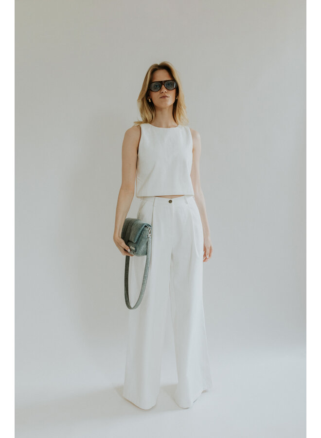 AMALIA TROUSERS WHITE