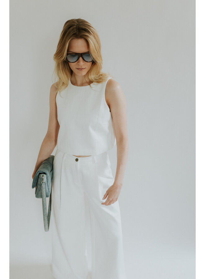 NORA TOP WHITE