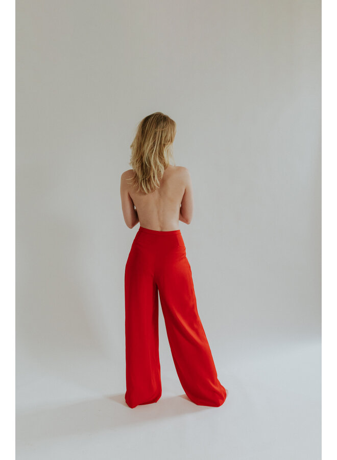 BIARRITZ TROUSERS RED