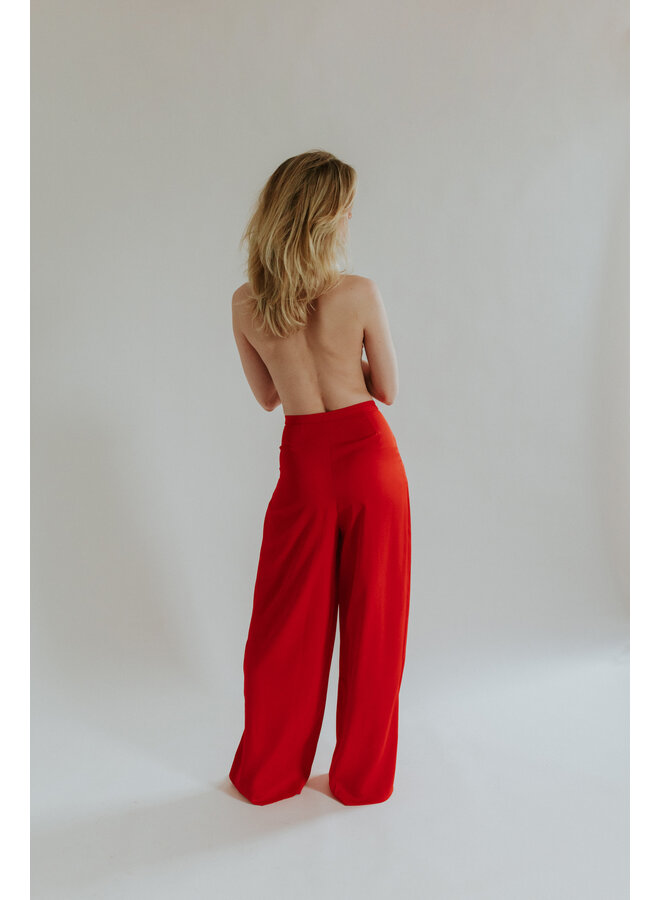 BIARRITZ TROUSERS RED