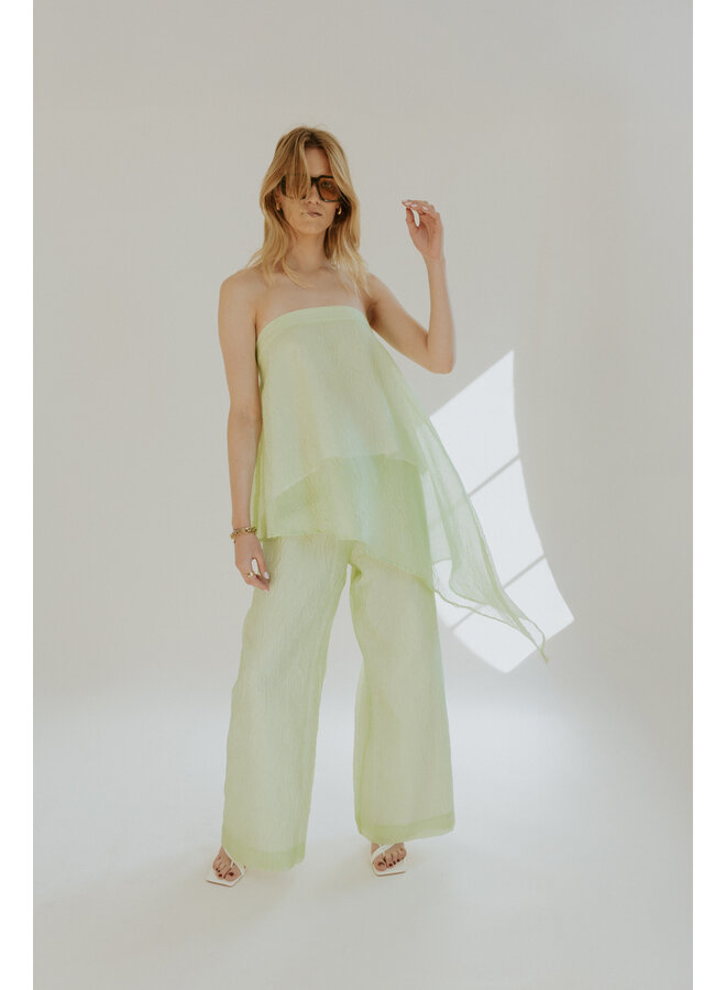 ANTIBES BANDEAU TOP MINT GREEN