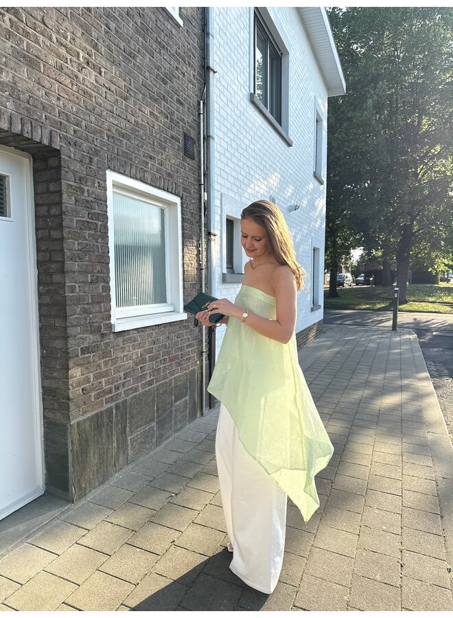 ANTIBES BANDEAU TOP MINT GREEN