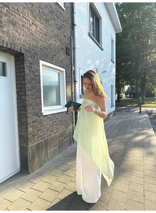 ANTIBES BANDEAU TOP MINT GREEN