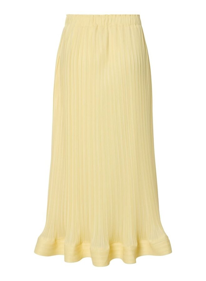 YASRIVA MIDI SKIRT FRENCH VANILLA