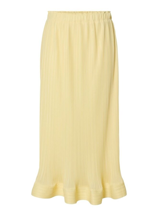 YASRIVA MIDI SKIRT FRENCH VANILLA