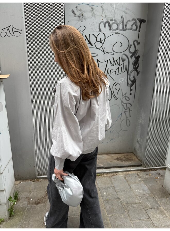 NOELLA BLOUSE GREY