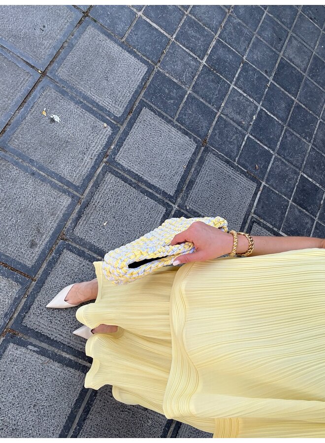 YASRIVA STRAP TOP FRENCH VANILLA