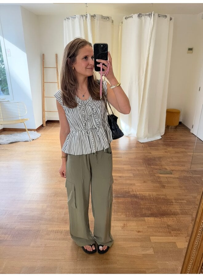 ELLA CARGO PANTS ARMY