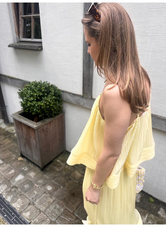 YASRIVA STRAP TOP FRENCH VANILLA