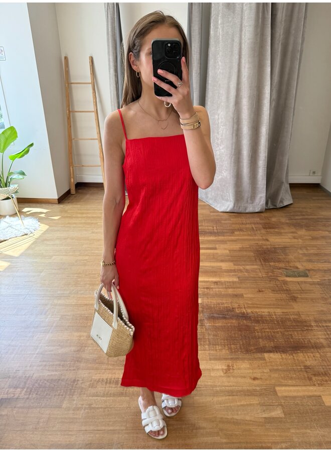 REBEKKA DRESS RED