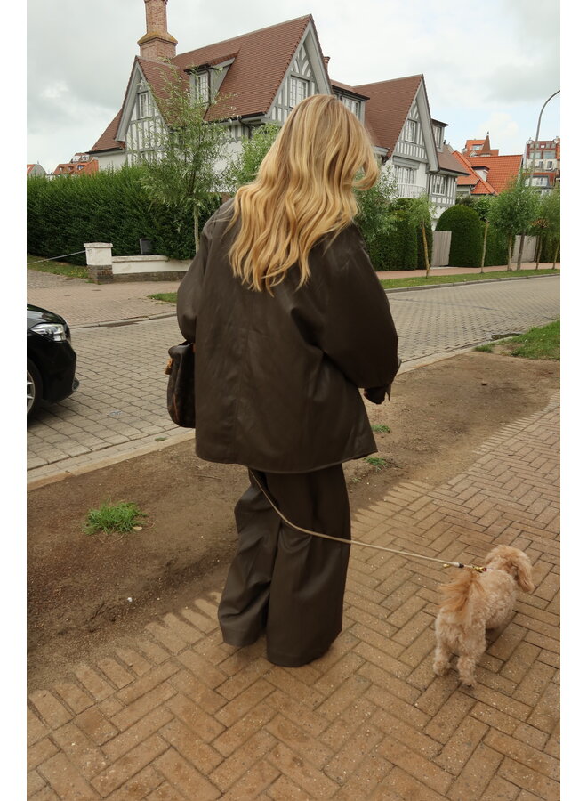 RAE FAUX LEATHER PANTS