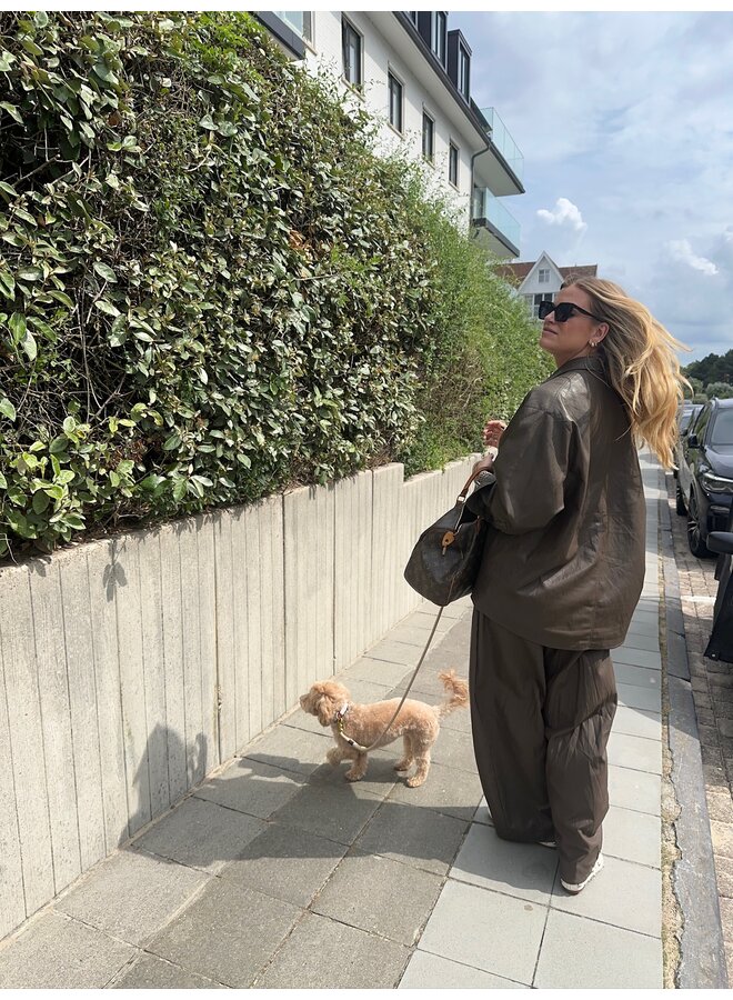 RAE FAUX LEATHER PANTS